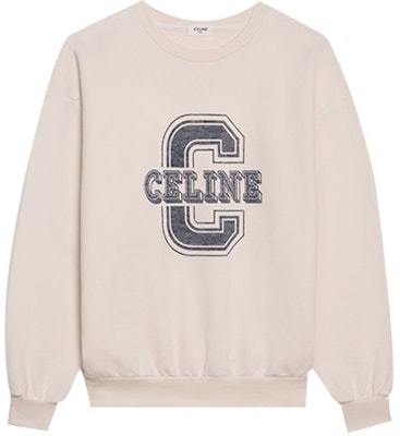 (W) Sudadera CELINE SS22 Cuello Redondo Estampada Blanco Fluorescente. 2Y549450I-01MA Order (W) Sudadera CELINE SS22 Cuello Redondo Estampada Blanco Fluorescente. 2Y549450I-01MA