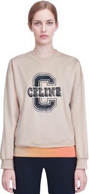 (W) Sudadera CELINE SS22 Cuello Redondo Estampada Blanco Fluorescente. 2Y549450I-01MA Shop (W) Sudadera CELINE SS22 Cuello Redondo Estampada Blanco Fluorescente. 2Y549450I-01MA