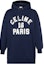 Buy (Women) CELINE SS22 Solid Color Logo Hoodie Women’s - Dark Blue 2Y741670-07OW