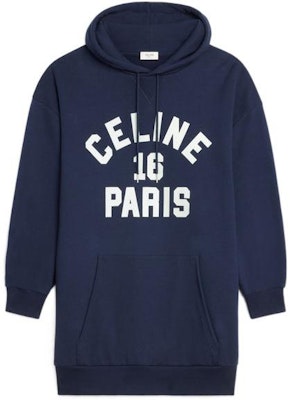 (Women) CELINE SS22 Solid Color Logo Hoodie Women’s - Dark Blue 2Y741670-07OW Order (Women) CELINE SS22 Solid Color Logo Hoodie Women’s - Dark Blue 2Y741670-07OW