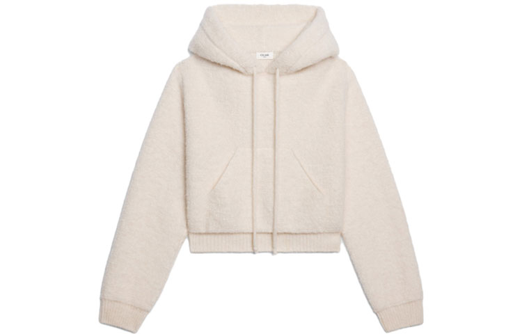 (Women) CELINE SS22 Solid Pullover Hoodie Women’s Off-White. 2A63S245P-01OW 圖 2