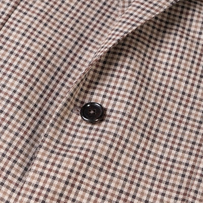 (Women) CELINE SS22 Tomboy Wool Check Blazer Jacket Brown 2V39I984N-19MN Details for (Women) CELINE SS22 Tomboy Wool Check Blazer Jacket Brown 2V39I984N-19MN