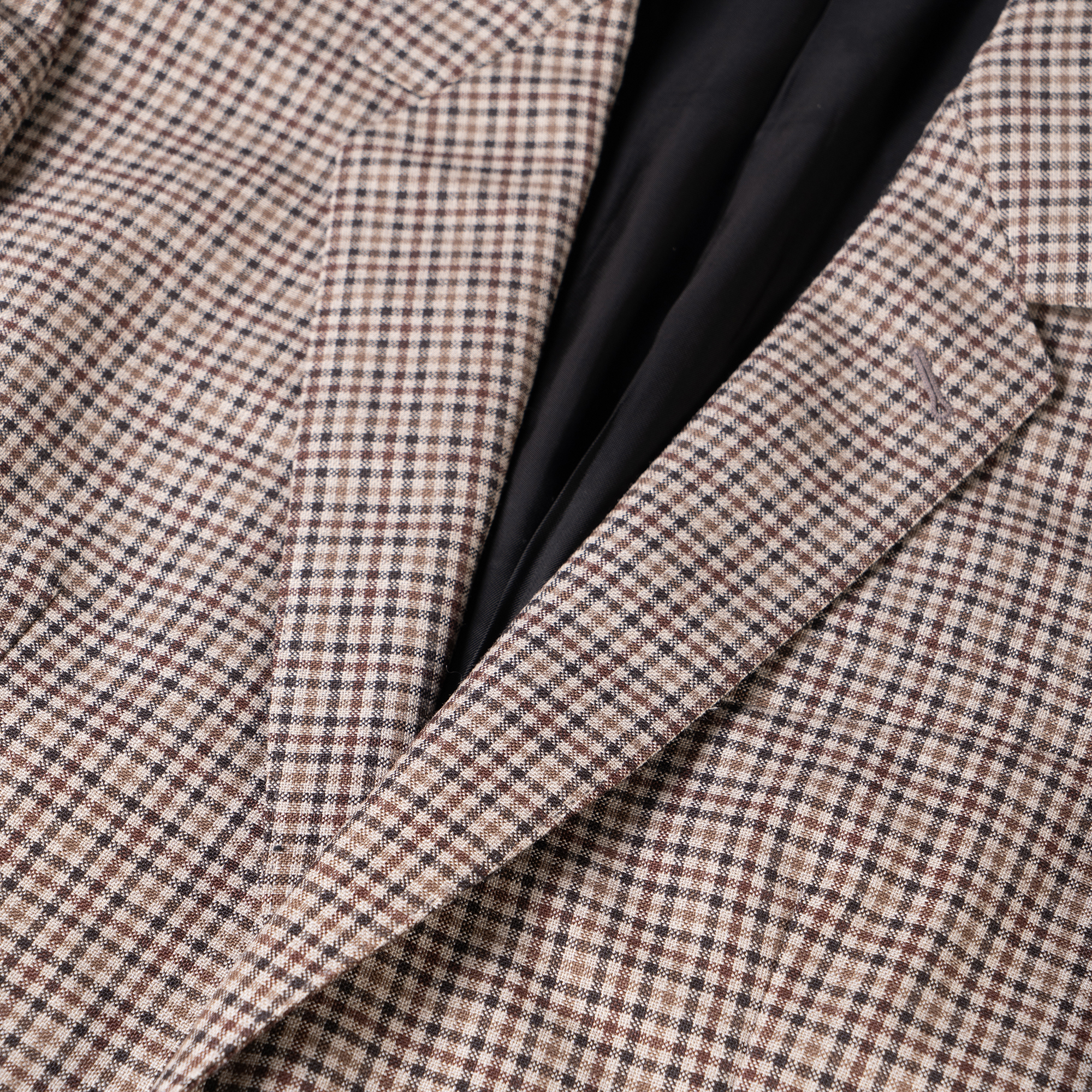 Sizing (W) CELINE SS22 Tomboy Jaket Blazer Wool Kotak Coklat 2V39I984N-19MN