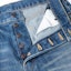 Details for (Women) CELINE SS22 Washed Denim Pants with Side Zipper Pockets Blue Jeans 2N726365M-07DU