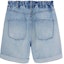 Lookbook (Women) CELINE SS22 Washed Denim Straight Shorts Blue for Women. 2N607294Q-08KW