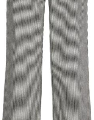 (Women) CELINE SS23 Black Colorblock Stripe Flared Casual Jeans 2N988098V-07IN Details for (Women) CELINE SS23 Black Colorblock Stripe Flared Casual Jeans 2N988098V-07IN