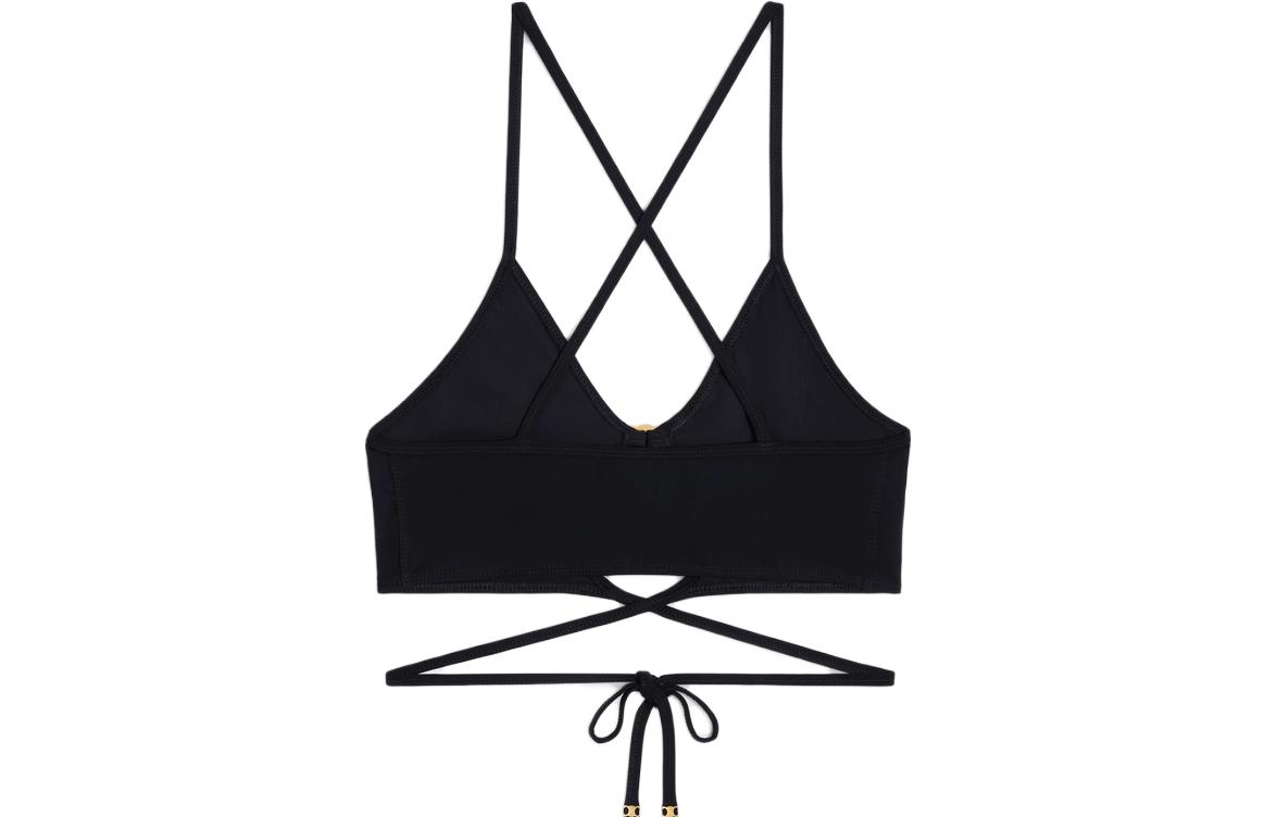 Lookbook (W) CELINE SS23 Top Hitam Lace-Up Cutout Cami. 2X24G152C-38NO