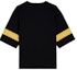 Lookbook (Women) CELINE SS23 Black Striped Digital Logo Crewneck T-Shirt. 2Y91A450I-38WL