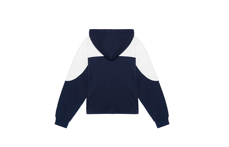 (Women) CELINE SS23  Blue Patchwork Letter Print Hoodie. 2Y52A670Q-07OW 圖 3