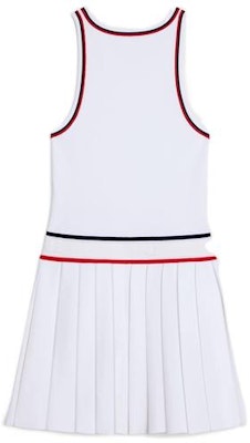 (Women) CELINE SS23 Colorblock Striped Trim Sleeveless Dress - White 2AE92899T-01RL Lookbook (Women) CELINE SS23 Colorblock Striped Trim Sleeveless Dress - White 2AE92899T-01RL