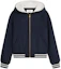 Order (Women) CELINE SS23 Letter Print Striped Hooded Jacket in Ocean Blue. 2V98P6700-07MR