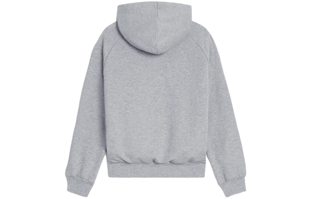 (Women) CELINE SS23  Light Gray Solid Color Pullover Hoodie. 2Y14D450I-09ME 圖 3