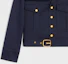 Details for (W) 셀린느 SS23 네이비 블루 싱글브레스티드 포켓 플랩 재킷 2W901092D-07MR