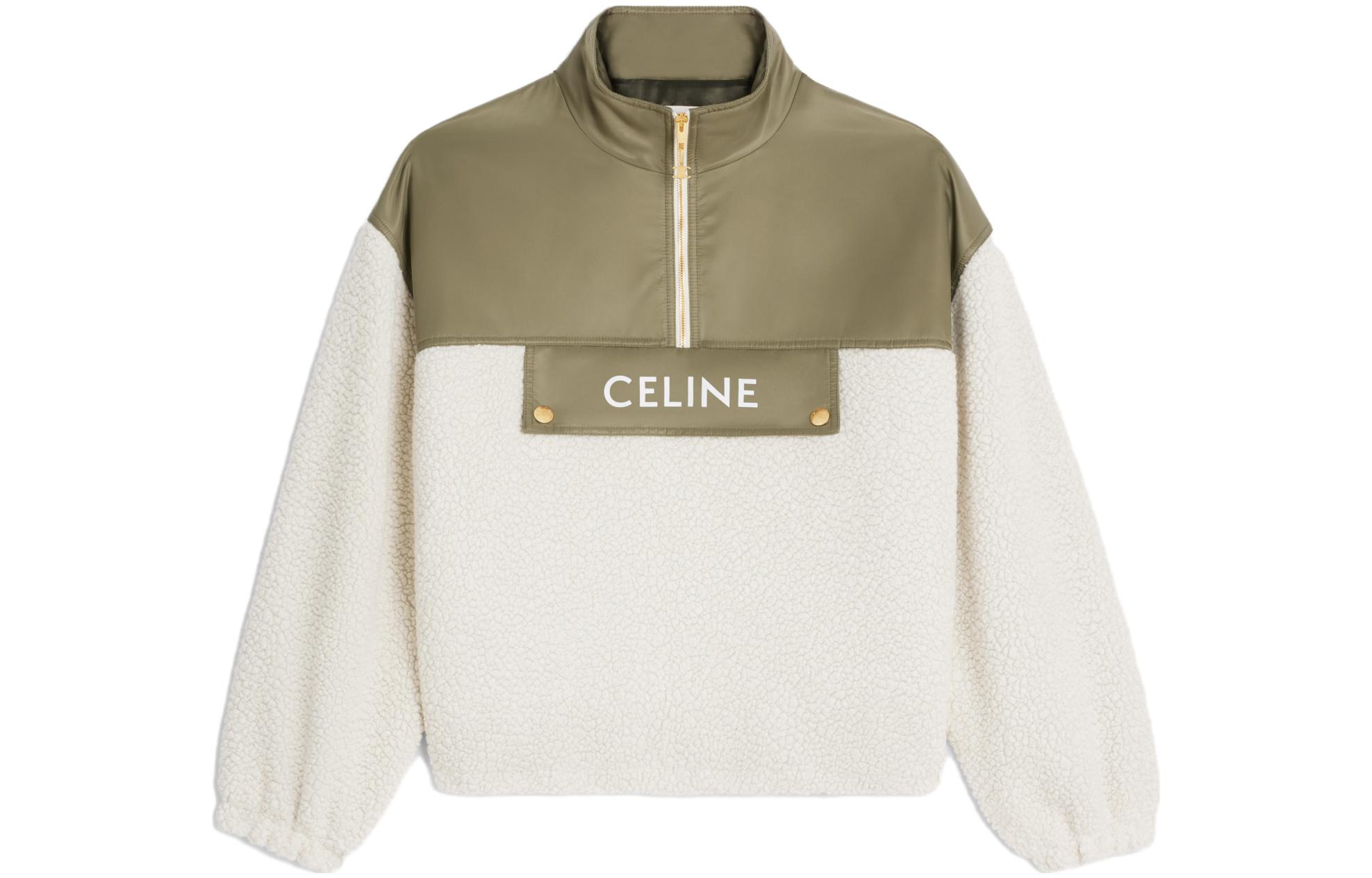 (Women) CELINE SS23  Patchwork Logo Print Jacket - Beige. 2W818536S-03GK 圖 2