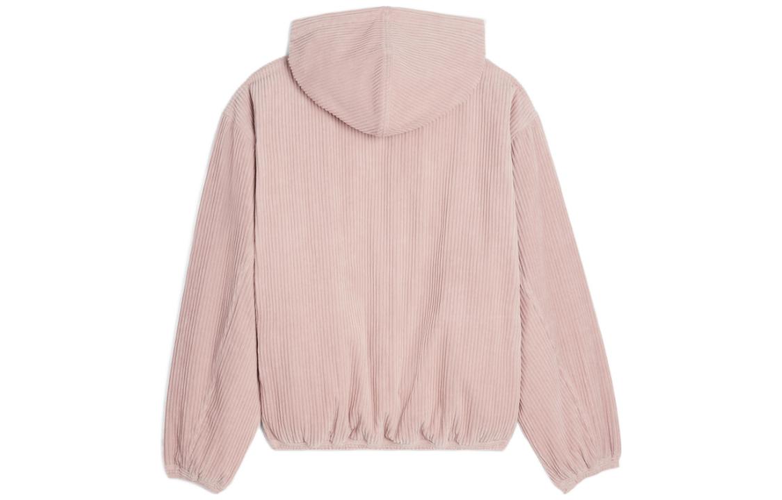 (Women) CELINE SS23  Pink Corduroy Zip-Up Hoodie 2Q560211T-07IA 圖 3