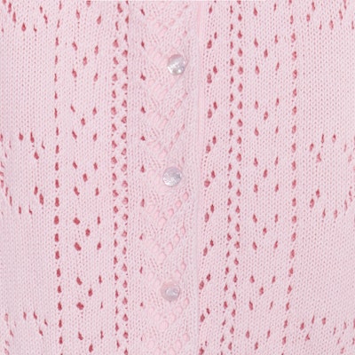 (W) CELINE SS23 Kardigan Rajut Lengan Pendek Merah Jambu. 2AI37748U-24LP Shop (W) CELINE SS23 Kardigan Rajut Lengan Pendek Merah Jambu. 2AI37748U-24LP