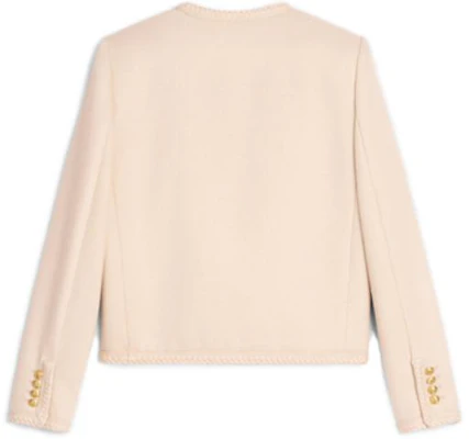 (W) 셀린느 SS23 솔리드 지퍼업 긴팔 재킷 오프화이트. 2V19N052R-01VA Lookbook (W) 셀린느 SS23 솔리드 지퍼업 긴팔 재킷 오프화이트. 2V19N052R-01VA