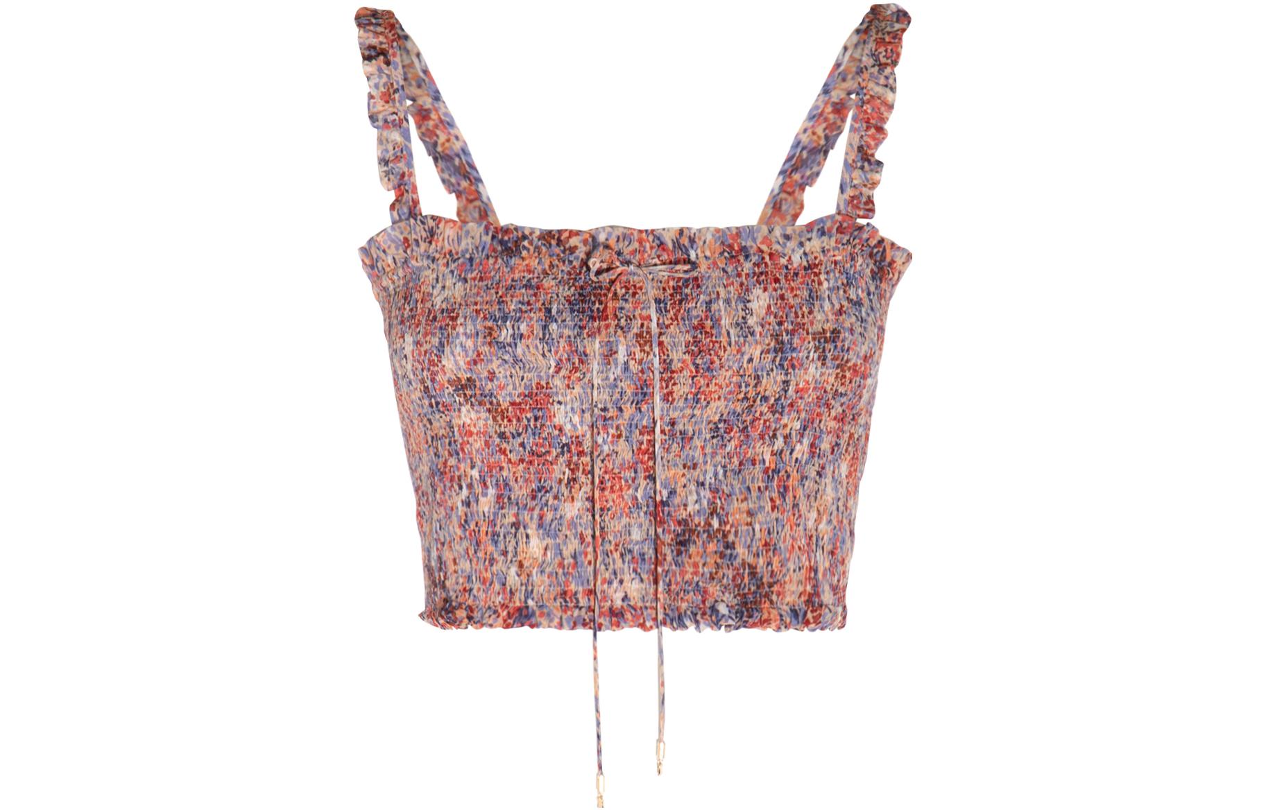 Order (W) CELINE SS23 Dress Motif Logo Vanilla Square Neck Lengan Pendek 2B614225R-01DF