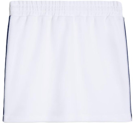 (Women) CELINE SS23 White Drawstring Casual Skirt with Embroidered Logo. 2Z320225S-01MA Lookbook (Women) CELINE SS23 White Drawstring Casual Skirt with Embroidered Logo. 2Z320225S-01MA