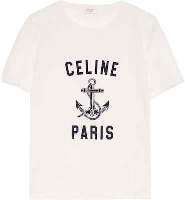 (W) CAMISETA BLANCA MANGA CORTA CON LETRAS ESTAMPADAS CELINE SS23. 2X80D671Q-01MA Order (W) CAMISETA BLANCA MANGA CORTA CON LETRAS ESTAMPADAS CELINE SS23. 2X80D671Q-01MA