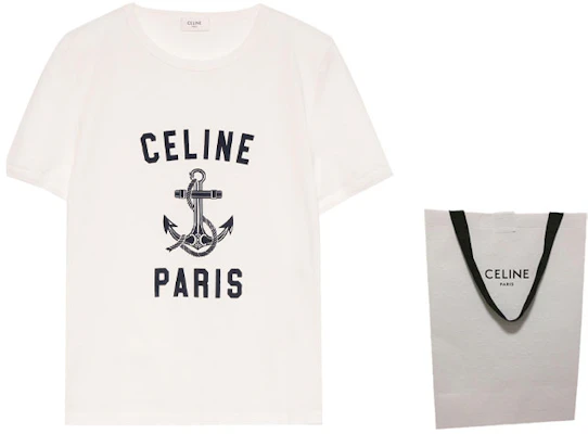 (W) CAMISETA BLANCA MANGA CORTA CON LETRAS ESTAMPADAS CELINE SS23. 2X80D671Q-01MA Shop (W) CAMISETA BLANCA MANGA CORTA CON LETRAS ESTAMPADAS CELINE SS23. 2X80D671Q-01MA
