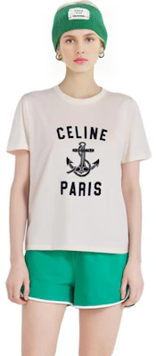 (W) CAMISETA BLANCA MANGA CORTA CON LETRAS ESTAMPADAS CELINE SS23. 2X80D671Q-01MA Purchase (W) CAMISETA BLANCA MANGA CORTA CON LETRAS ESTAMPADAS CELINE SS23. 2X80D671Q-01MA