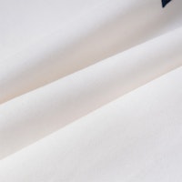 (W) CELINE SS23 Kaos Lengan Pendek Putih dengan Cetak Huruf. 2X80D671Q-01MA 1