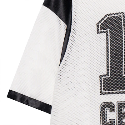 (W) CELINE SS23 白色網眼針織字母印花短版T恤 2X94D785T-01OB Sizing (W) CELINE SS23 白色網眼針織字母印花短版T恤 2X94D785T-01OB