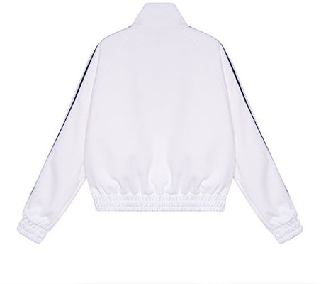 (W) CELINE SS23 白色側條紋拉鍊外套. 2Y48A225S-01MA Lookbook (W) CELINE SS23 白色側條紋拉鍊外套. 2Y48A225S-01MA