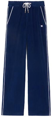 (W) CELINE SS23 Arc Logo Seluar Knit Berjalur Drawstring Navy. 2N937902T-08OY Order (W) CELINE SS23 Arc Logo Seluar Knit Berjalur Drawstring Navy. 2N937902T-08OY