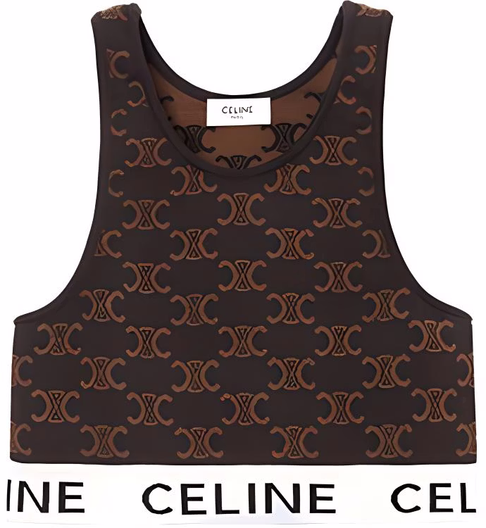 women-celine-ss-23-brown-logo-knit-cropped-casual-tank-top-for-women-2-af-10916-t-19-br