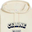 Details for (W) CELINE SS23 配色字母印花象牙白连帽衫长袖 2Y62C450I-01JL