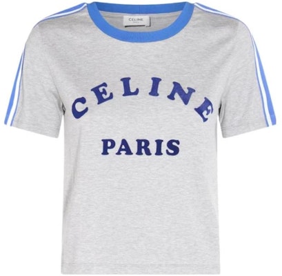 (Women) CELINE SS23 Logo Print Crewneck Short Sleeve T-Shirt Women’s Light Blue 2X08D671Q-08BJ Buy (Women) CELINE SS23 Logo Print Crewneck Short Sleeve T-Shirt Women’s Light Blue 2X08D671Q-08BJ