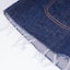 Details for (Women) CELINE SS23 Low-Rise Frayed Hem Denim Shorts Women’s Blue 2N950799U-07IN