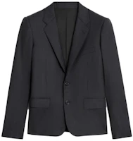 (Women) CELINE SS23 Striped Single-Breasted Long Sleeve Blazer Navy Blue for Women. 2V132686O-07CG (Women) CELINE SS23 Striped Single-Breasted Long Sleeve Blazer Navy Blue for Women. 2V132686O-07CG