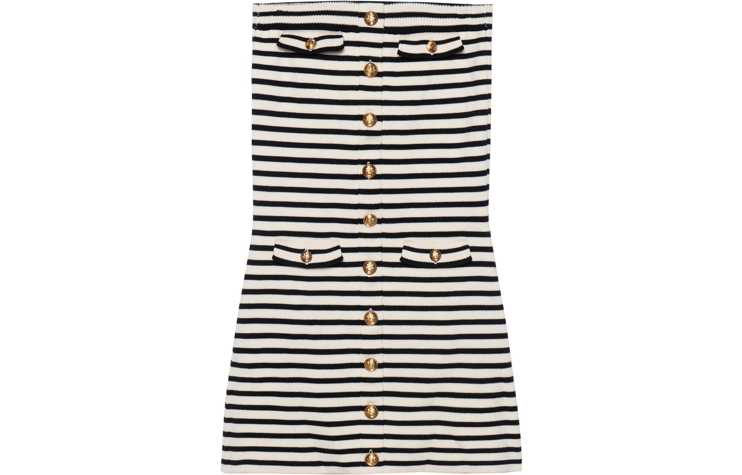 Order (W) CELINE SS23 女裝條紋無袖連衣裙附口袋裝飾 多色款 2AI48212L-01CB