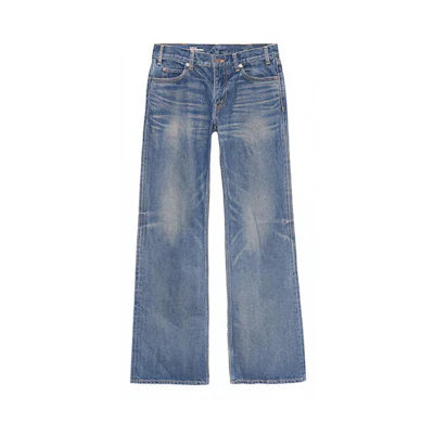 (Women) CELINE SS23 Washed Low-Rise Flared Jeans Women’s Blue 2N693365M-07DU