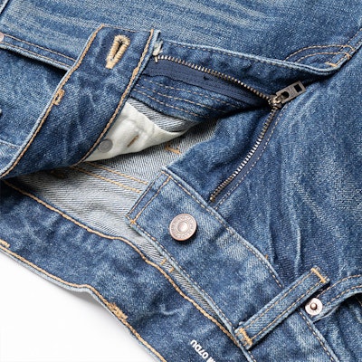 (Women) CELINE SS23 Washed Low-Rise Flared Jeans Women’s Blue 2N693365M-07DU Details for (Women) CELINE SS23 Washed Low-Rise Flared Jeans Women’s Blue 2N693365M-07DU