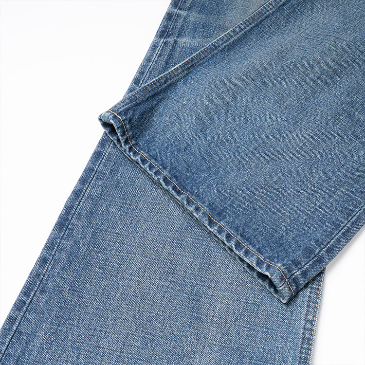 Sizing (W) CELINE SS23 Seluar Jeans Flared Rendah Wanita Biru 2N693365M-07DU