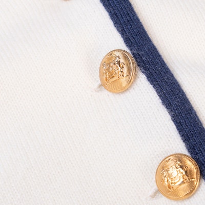 (W) 셀린느 SS23 여성 스트라이프 트림 니트 버튼업 가디건 베이지 2AJ47317V-01MA Details for (W) 셀린느 SS23 여성 스트라이프 트림 니트 버튼업 가디건 베이지 2AJ47317V-01MA