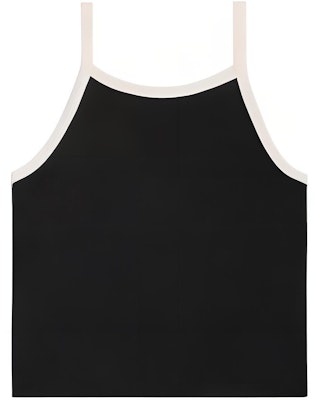 (Women) CELINE SS24 Black Letter Print Sleeveless Cropped Tank Top. 2X89D507Z-38CR Lookbook (Women) CELINE SS24 Black Letter Print Sleeveless Cropped Tank Top. 2X89D507Z-38CR