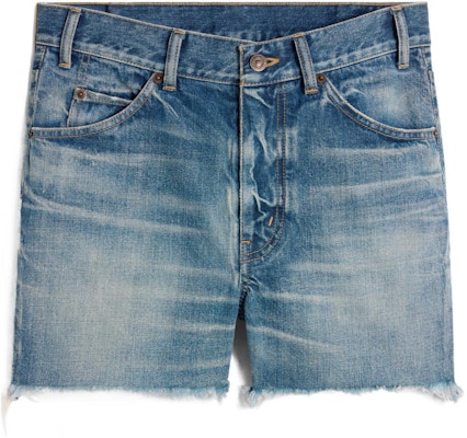 (Women) CELINE SS24 Blue Frayed Hem Zipper Pocket Denim Shorts 2N72A519X-08EL Order (Women) CELINE SS24 Blue Frayed Hem Zipper Pocket Denim Shorts 2N72A519X-08EL