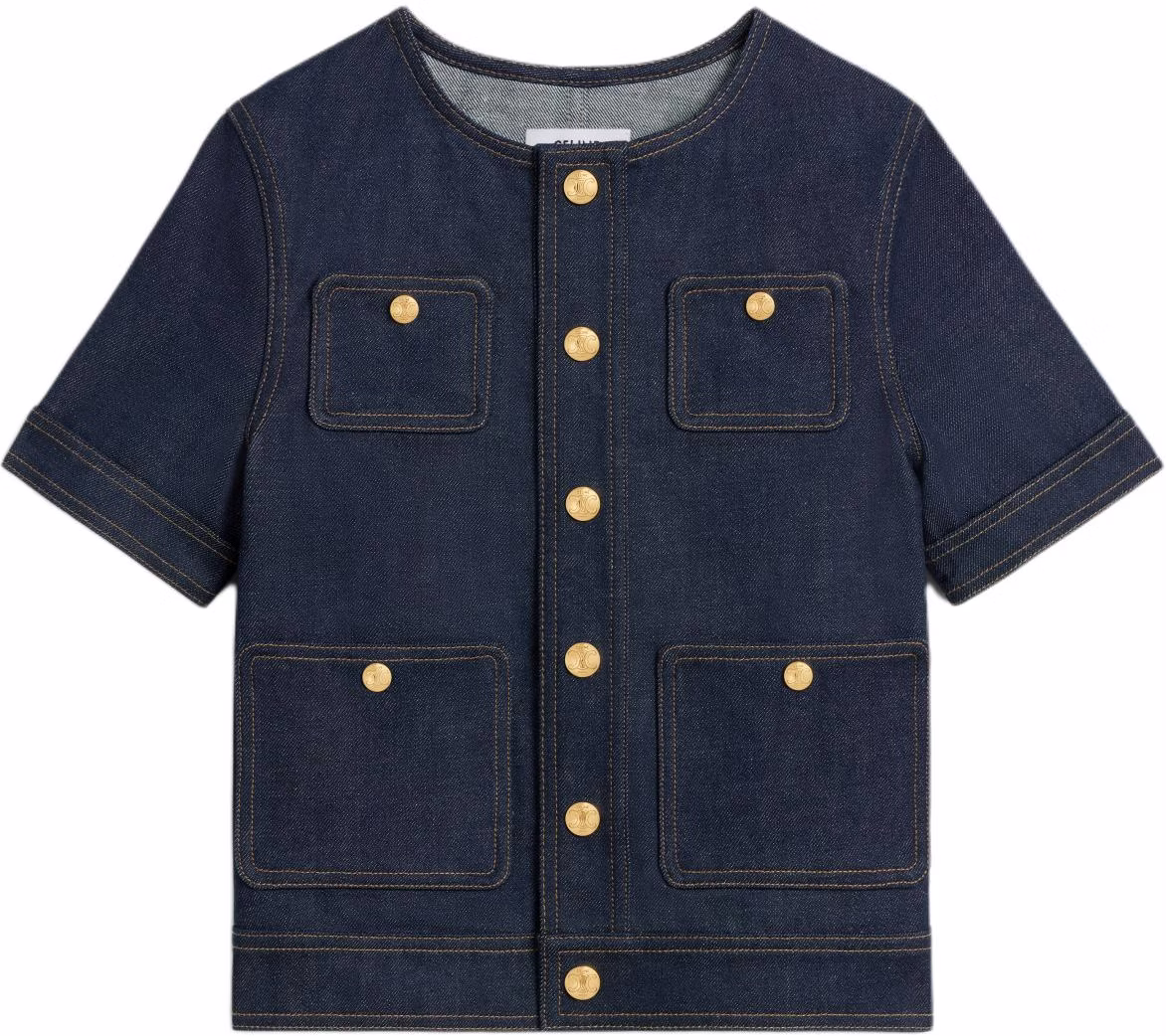 women-celine-ss-24-blue-short-sleeve-denim-jacket-with-single-button-2-q950224-z-07-in