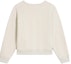 Lookbook (W) 셀린느 SS24 크림 로고 프린트 크루넥 스웻셔츠. 2Y31F765N-01CB