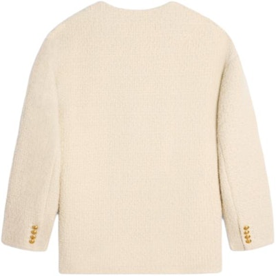 (W) CELINE SS24 象牙色V領按扣長袖外套 風衣外套 2V39J593V-97IV Lookbook (W) CELINE SS24 象牙色V領按扣長袖外套 風衣外套 2V39J593V-97IV