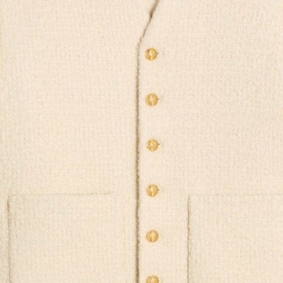 (W) CELINE SS24 象牙色V領按扣長袖外套 風衣外套 2V39J593V-97IV Purchase (W) CELINE SS24 象牙色V領按扣長袖外套 風衣外套 2V39J593V-97IV