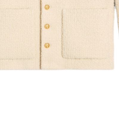 (W) CELINE SS24 象牙色V領按扣長袖外套 風衣外套 2V39J593V-97IV Cheap (W) CELINE SS24 象牙色V領按扣長袖外套 風衣外套 2V39J593V-97IV