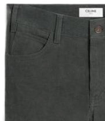 (Women) CELINE SS24 Low-Waist Flared Casual Pants Gray. 2N06B781X-02OY Lookbook (Women) CELINE SS24 Low-Waist Flared Casual Pants Gray. 2N06B781X-02OY