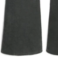Sizing (W) CELINE SS24 低腰喇叭休閒長褲 灰色. 2N06B781X-02OY