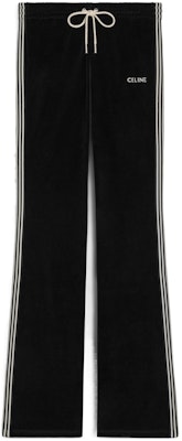 (Women) CELINE SS24 Low-Waist Striped Logo Drawstring Pants Black 2Z670748Q-38AW Order (Women) CELINE SS24 Low-Waist Striped Logo Drawstring Pants Black 2Z670748Q-38AW